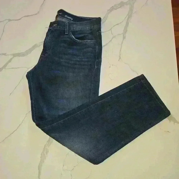 7 For All Mankind Mens Slimmy Straight Jeans Blue Size 36 - Picture 1 of 8